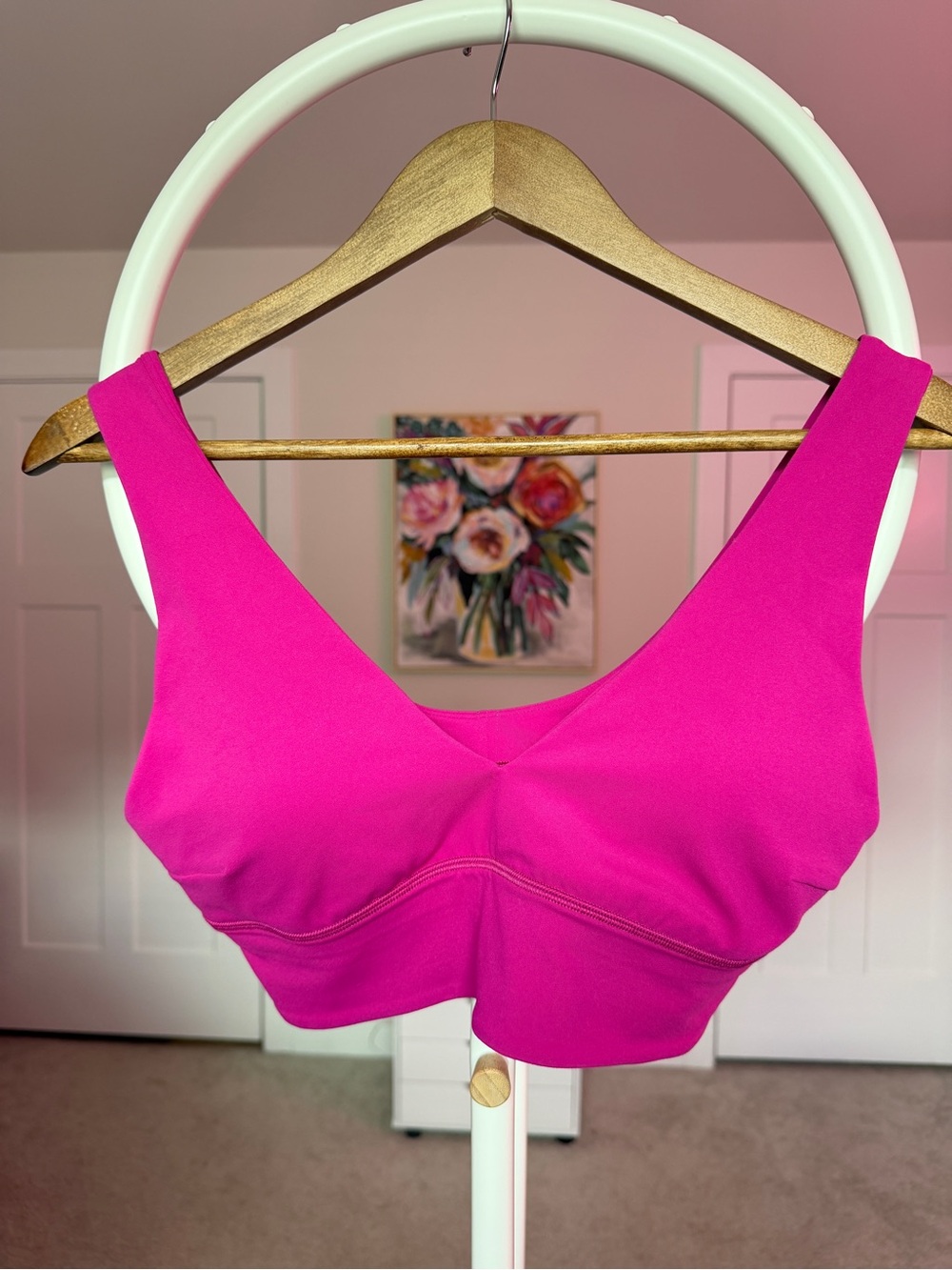 Lululemon Align V-Neck Bra *Light Support, C/D Cup Size 8